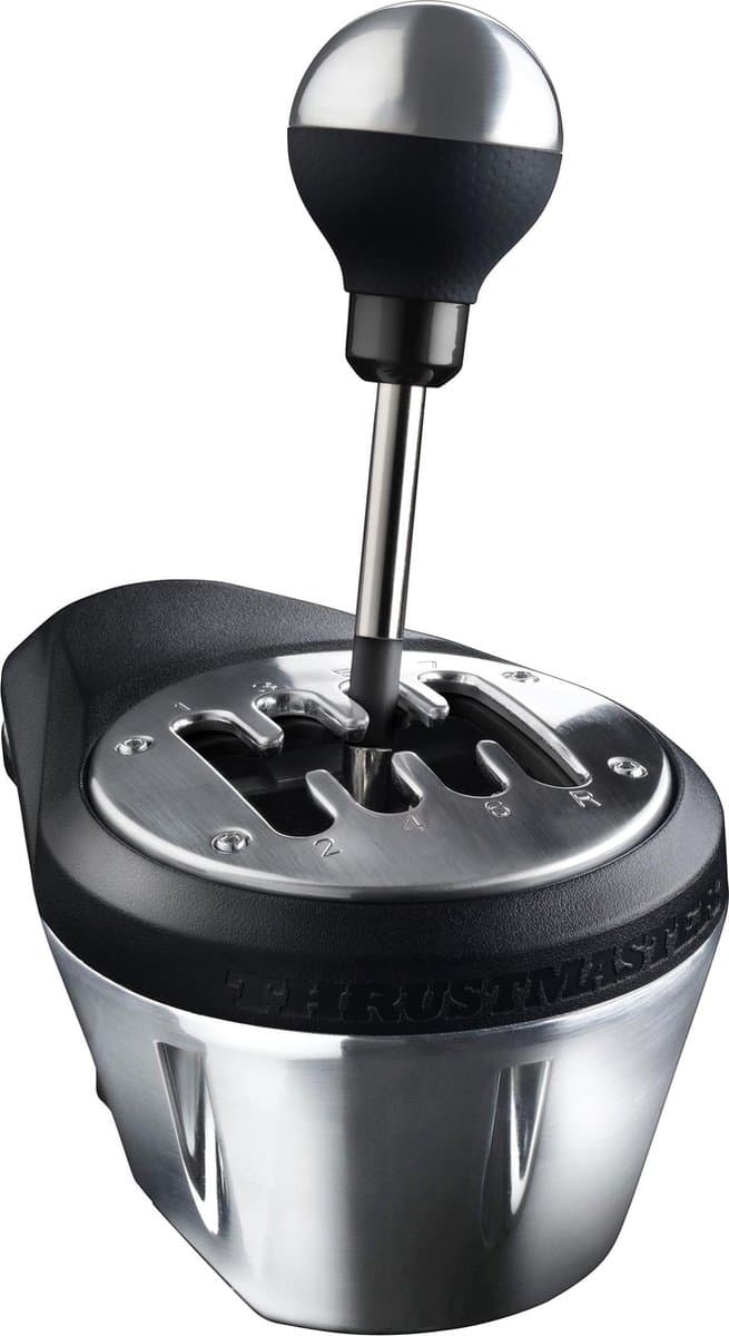 Thrustmaster TH8A Add-On Shifter – Realistische Versnellingspook – Geschikt voor PC, PS5, PS4, Xbox Series X|S & Xbox One – 100% Metaal – H.E.A.R.T. Technologie — afbeelding 1