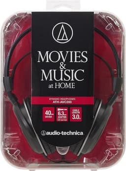 Audio-Technica ATH-AVC200 Zwart - Over-ear koptelefoon — thumbnail 3