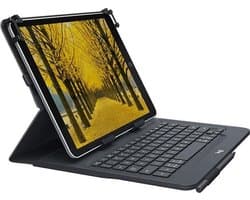 Logitech Keyboard Universal + Foliohülle Bluetooth 3.0 [DEU] QWERTZ (920-008337)(bl) VE 1 Stück