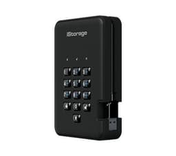 iStorage diskAshur 2 - externe harde schijf - 3000 GB - Cijfercode - Zwart — thumbnail 13