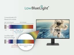 BenQ Monitor 24 inch GW2491 - IPS Beeldscherm Computer - 1080p - FHD - 100Hz - Eye-CareU - Full HD Scherm- 99% sRGB - Low Blue Light Plus — thumbnail 8