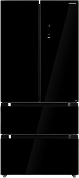 Heinner HCFD-M516INVHGBKE++ French Door Amerikaanse Koelkast – 516 L – No Frost – LED Touch Display – InoxCool Technology & ADT Fresh System – Zwart – 5 Jaar Garantie — thumbnail 1