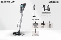 Samsung Jet 75E - 200W - Steelstofzuiger - met Pet Tool - VS20B75AGR1 — thumbnail 10