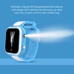 DrPhone KidsTimeX15 – 4G Kinder Smartwatch met GPS Tracker – Videobellen – WhatsApp – IP67 – SOS – 1.44” Touchscreen – Stappenteller – Nederlandse Mobiele App – 1GB+8GB – Blauw — thumbnail 11