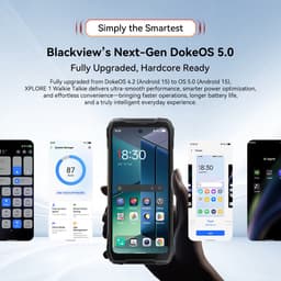 Blackview XPLORE 1 Walkie Talkie - Robuuste Smartphone - 5G - 36GB RAM - 256GB ROM - 6.78 inch - Robuuste Telefoon - Nachtzicht - Android 15 - NFC - GPS - Oranje — thumbnail 8