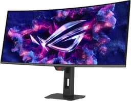ASUS ROG Strix XG34WCDMTG - UWQHD Curved QD-OLED Gaming Monitor - Google TV - USB C 90W - 240hz - 0.03ms - Speakers - 34 inch — thumbnail 14