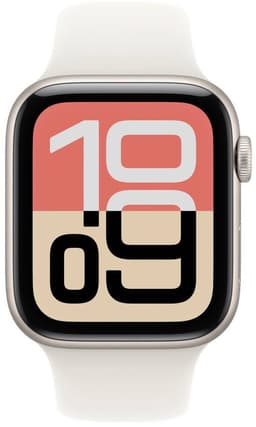 Apple Watch SE 3 - Wifi - 44mm - Starlight Aluminium Case with Starlight Sport Band - M/L — thumbnail 3