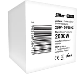 Sillar, stofzuigermotor 2000W - enkele turbine - vervanging - geschikt voor LG Zelmer Bosch Samsung Meteor stofzuigers - 220V - 50/60Hz — thumbnail 6