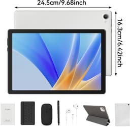 Hotlight C10L - Android 15 Tablet - 10.1 inch - 20(3+17)GB RAM/64GB ROM– 5000mAh - WiFi 6 - 5MP+8MP Camera - Wit — thumbnail 4