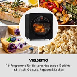 Luchtverwarming Frituurpan 14 L, 1700W, 16 Programma's, Digitale Display, Thermostaat 50-220°C, Timer, Gezond Koken — thumbnail 6