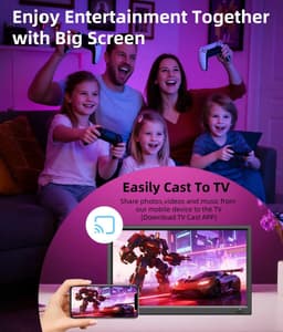 Kleine HD 1080P Smart TV met WebOS, ATSC/HDMI/USB/AV-tuner voor Camper of Keuken — thumbnail 6