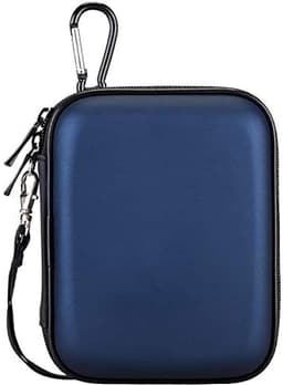 Ynkkvre - Harde Schijf Draagtas - Opberghoes - Powerbank Organizer - Waterafstotende Beschermhoes - Schokbestendig Ontwerp Voor 1-6 TB 2.5" HDD/SSD - 1 Stuk - Blauw — thumbnail 7
