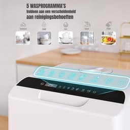 Core® Mini Vaatwasser - Vaatwasser - Tafelvaatwasser - Wit - 43cm x 43cm x 46cm — thumbnail 7