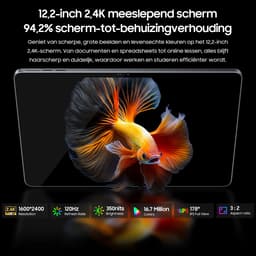 Blackview MEGA 12 - Tablet - Gaming Tablet - Android 16 - 12.2 inch - 36GB RAM - 256GB ROM - 5G Tablet - 10000mAh - Grijs — thumbnail 8