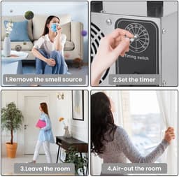 Aafinity Ozongenerator Luchtreiniger 220V - 27 g/u Ozonmachine met hoge capaciteit voor geurverwijdering, sterilisatie en formaldehydereiniging — thumbnail 8