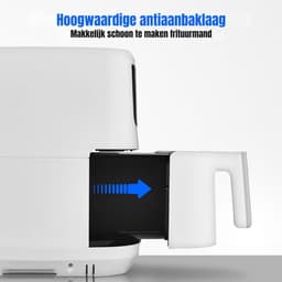 Core® Mini airfryer - Airfryer - Airfryer klein - Wit - ‎ ‎40cm x 33cm x 33cm — thumbnail 9