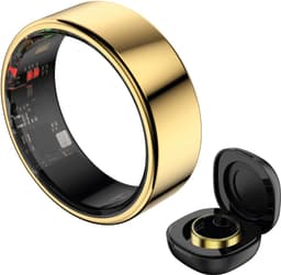 HAALE II Smart Ring met Oplaadcase - Gold - Size 12 — thumbnail 1