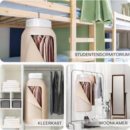 Mini Droger Set met Warmtepomp - 1-8 Uur Timer - Afstandsbediening - UV Sterilisatie - Compact voor Thuis, Zakelijk, Hotel en Camping - Energieklasse A+ — thumbnail 8