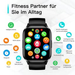Manike G127 Smartwatch – 1,32 HD Display - Hartslag & Bloeddrukmeting - Bluetooth Bellen - SpO₂ - Slaapmonitoring - Multisport - IP68 Waterdicht - 100+ Sportmodi - Android & iOS Compatibel - Meldingen - Stappenteller - Sporthorloge - Activity Tracker — thumbnail 17