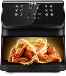 Cosori XXL Chef Edition 6.2 liter Airfryer - Met Bakpapier bakjes - 12 programma's — thumbnail 15