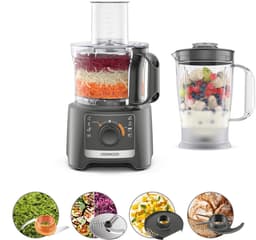 Kenwood MultiPro Compact - FDP31.170GY - Foodprocessor - Grijs — thumbnail 1