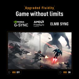 ASUS TUF Gaming VG279QML5A - FHD Fast IPS Gaming Monitor - 240Hz - 0.3ms - G-Sync Compatible - 27 Inch — thumbnail 4