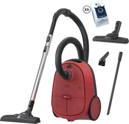 AEG AB61C3CR 6000 serie - Stofzuiger met zak - 650W Rood/Zwart — thumbnail 11