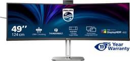 Philips 49B2U6903CH/00 computer monitor 124,5 cm (49") 5120 x 1440 Pixels Dual QHD LCD Grijs — thumbnail 5
