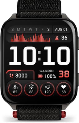 Garmin Venu X1 - GPS-smartwatch - 2-inch AMOLED-scherm - Zwart — thumbnail 1