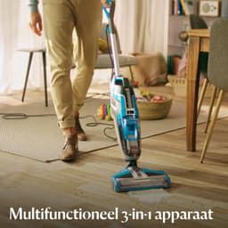 BISSELL CrossWave 1.0 Stofzuiger met Dweilfunctie - Vloerreiniger met Snoer - 3 in 1 Stofzuiger, Dweil & Drogen - Multi Surface Vacuum Cleaner - Reinigingsmachine voor Tapijt, Tegels & Houten Vloeren - Krachtige 560W Motor - 17132 — thumbnail 5