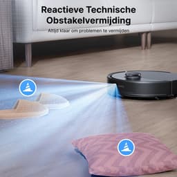 Roborock Q10 PF+ - Robotstofzuiger met dweilfunctie - 10000Pa - Dubbele anti-klit - automatisch wissen - LiDAR-navigatie - 8 mm automatisch liftend mopsysteem - verboden zone - S8+/Q8 Max+ upgrade (Q10 X5+) — thumbnail 11