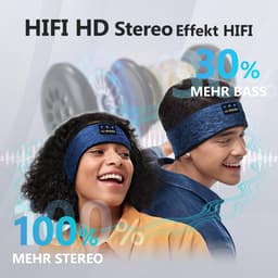 RFWR® Draadloze Slaaphoofdtelefoon met Bluetooth 5.4 - Ideaal voor Yoga, Joggen en Ontspanning — thumbnail 5