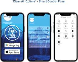 Clean Air Optima® CA-503B Compact Smart - Intelligente HEPA UV-C Ionisator Luchtreiniger - 360° Airflow - Ultrastil met sleepmode! <10dB(A)! — thumbnail 6
