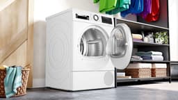 Bosch WQG235DEFG Serie 6 - Wasdroger - Warmtepompdroger - Zeer stil - Blijvend energiezuinig door Zelfreinigende condensor - Droogt zoals jij wilt met Auto Dry -NL/FR display — thumbnail 7