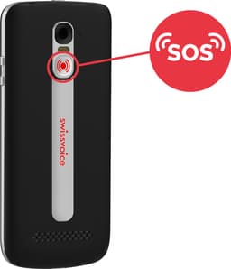 Swissvoice S510M Senioren Smartphone Simlockvrij - 4G+ - SOS knop achterop het toestel - Android 12 - Whatsapp — thumbnail 3