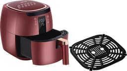 Swiss Pro+ - SP-DAF7LR - airfryer XXXL - Intelligente Heteluchtfriteuse Digitaal- 7 L - XXXL - New Model 2026 - GRATIS Recepten Boek - Touchscreen - TURBO Opwarmen - Rood - 7 liter — thumbnail 16