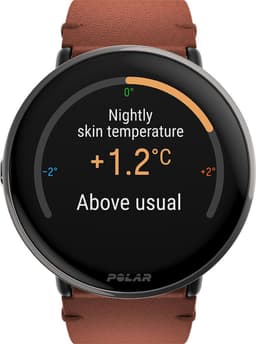 Polar Ignite 3 Titanium- Fitness Smartwatch & GPS Activity Tracker - Leder Brons/Siliconen Zwart - S-L — thumbnail 15