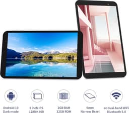 TECLAST P80 8-inch touchscreen-tablet Android 10 2GB RAM + 32GB ROM HD-tablet IPS Quad-Core Bluetooth 5.0 WiFi-ondersteuning TF-extensie Type-C 4000mAh — thumbnail 7