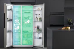 Hisense RS711N4AFE - Amerikaanse koelkast - Energielabel E - 550L - No-Frost - Freezer Convert - Fast Freeze - Zwart - 38dB - LED-display — thumbnail 23