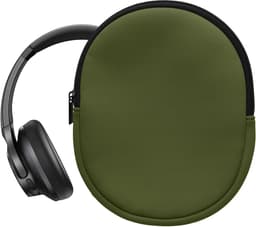 kwmobile hoes geschikt voor Anker Soundcore Q20i - 20 x 16 cm - Beschermhoes voor headset in olijfgroen - Van neopreen — thumbnail 6
