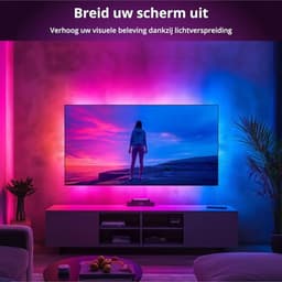 HDMI Achtergrondverlichting Sync Box voor TV - LED Strip Beeldsynchronisatie voor 42-88 inch — thumbnail 3
