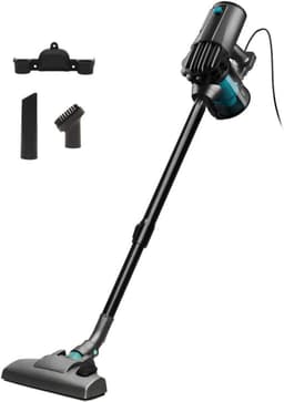 SCH® Steelstofzuiger met snoer - Steelstofzuiger - Stofzuiger - Zwart - 28cm x 18cm x 48cm — thumbnail 4