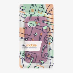 kwmobile telefoonhoesje geschikt voor Google Pixel 9a - Hoesje met siliconen coating - Smartphone case in magenta-lila — thumbnail 2