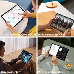 Doogee Tab E3+ -Tablet-Android 15- 12 inch 90Hz FHD+ - 4G LTE-Gemini AI-32GB ROM+256GB ROM（2TB TF）-Helio G100-8800mAh/18W-Vier luidsprekers-Face ID-5G Wi-Fi-A GPS-GPS-Blauw — thumbnail 3