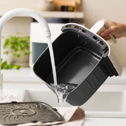 Greenpan Silhouette Air Fryer XL - 5L - enkele mand - tot 4 personen - PFAS-vrij - 12 programma's - Automatisch uitschakelen - Met timerfunctie - Cream — thumbnail 7