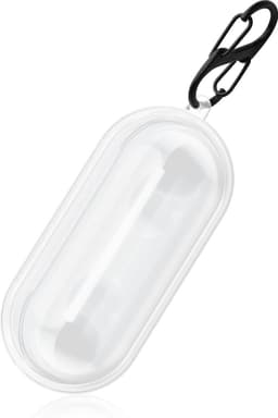 kwmobile Earphones Case for Sony WF-C500 Case - Clear TPU Silicone Earbuds Cover - Transparent — thumbnail 2