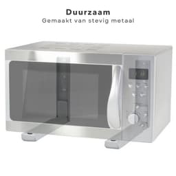 Magnetron Beugel Wit - Magnetron Beugels - Ophang Steunen - Ophangbeugel - Magnetron Ophangen - Verstelbare Wandmontage - Max 40 kg - Ruimtebesparend - Inclusief EBOOK — thumbnail 5