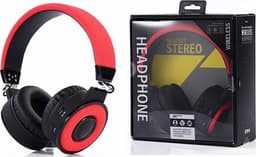 Draadloze Koptelefoon met Bluetooth - on-ear – rood — thumbnail 6
