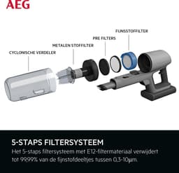 AEG AP81UB25GG EcoLine Ultimate 8000 - Steelstofzuiger - Granity Grey — thumbnail 19