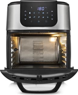 Princess Airfryer Oven DeLuxe 182075 - Heteluchtfriteuse - Extra groot 11 liter - PFAS vrij - 10 automatische programma's - RVS/Zwart — thumbnail 21